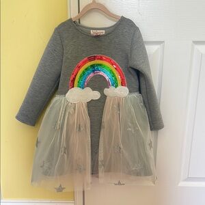 Gray Dress with Unique Design